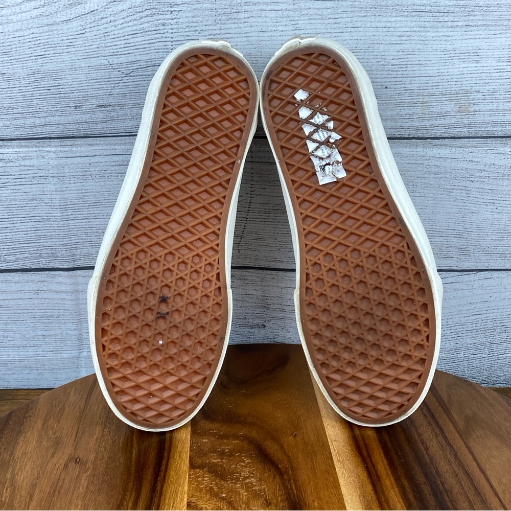 Vans Ward Suede Animal Print Desert Taupe Lace Up Sneaker Women’s Shoe Size 9 - Picture 10 of 11